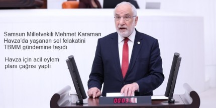 Havza ‘’Afet Bölgesi’’ İlan Edilmeli